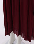 Flannel Satin Midi Dress Size 0