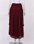Flannel Paris Midi Skirt Size 0