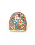 Gucci GG Embossed Floral Baseball Cap