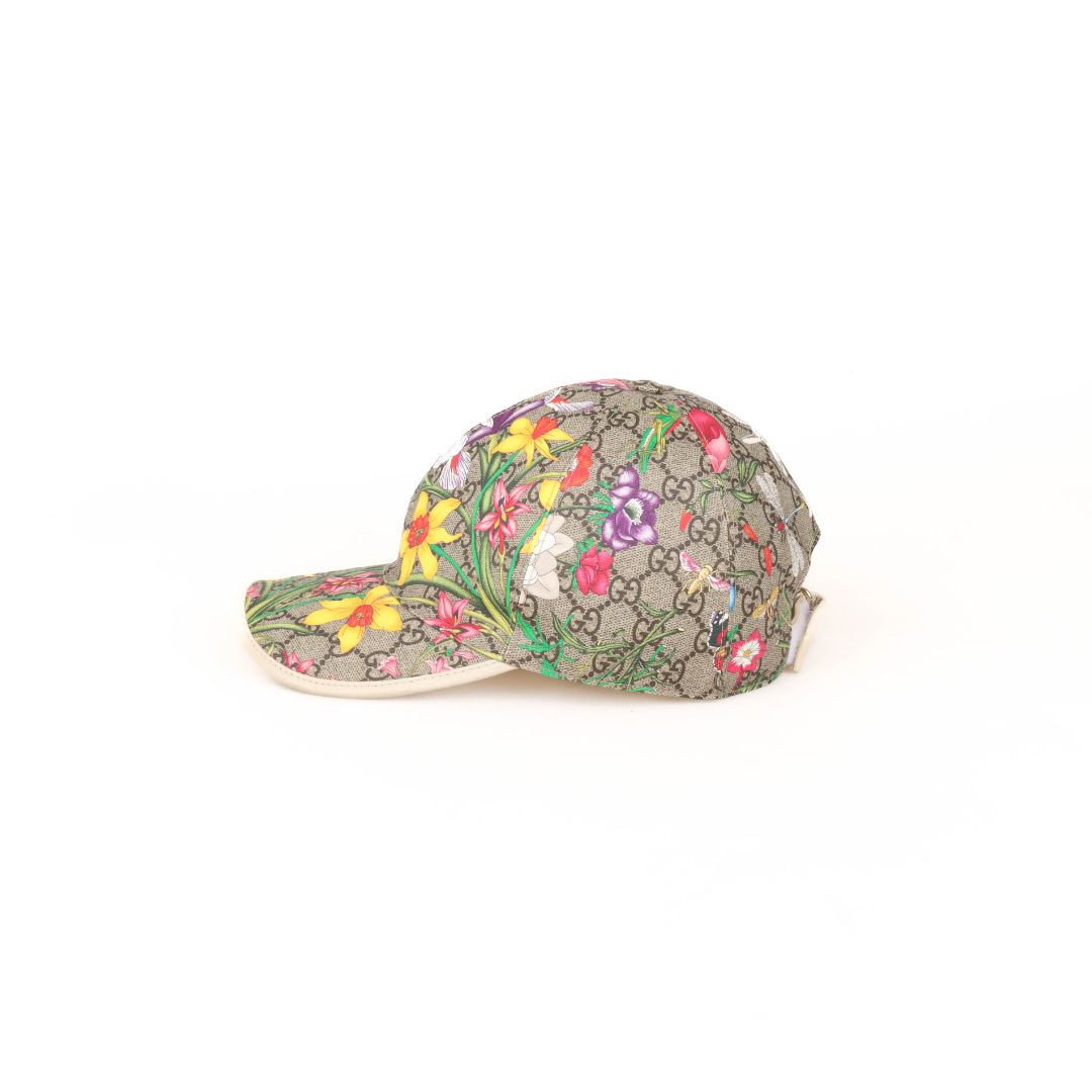 Gucci GG Embossed Floral Baseball Cap