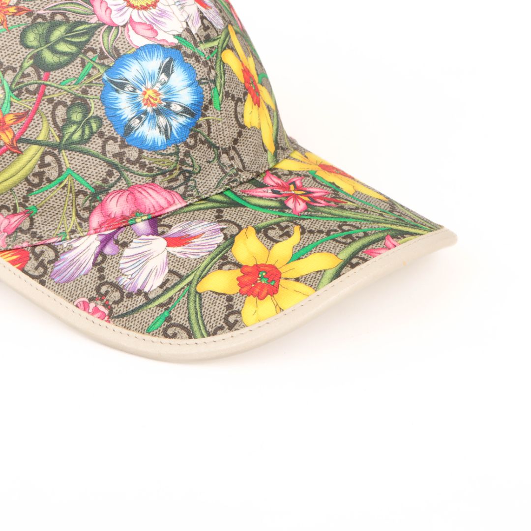 Gucci GG Embossed Floral Baseball Cap