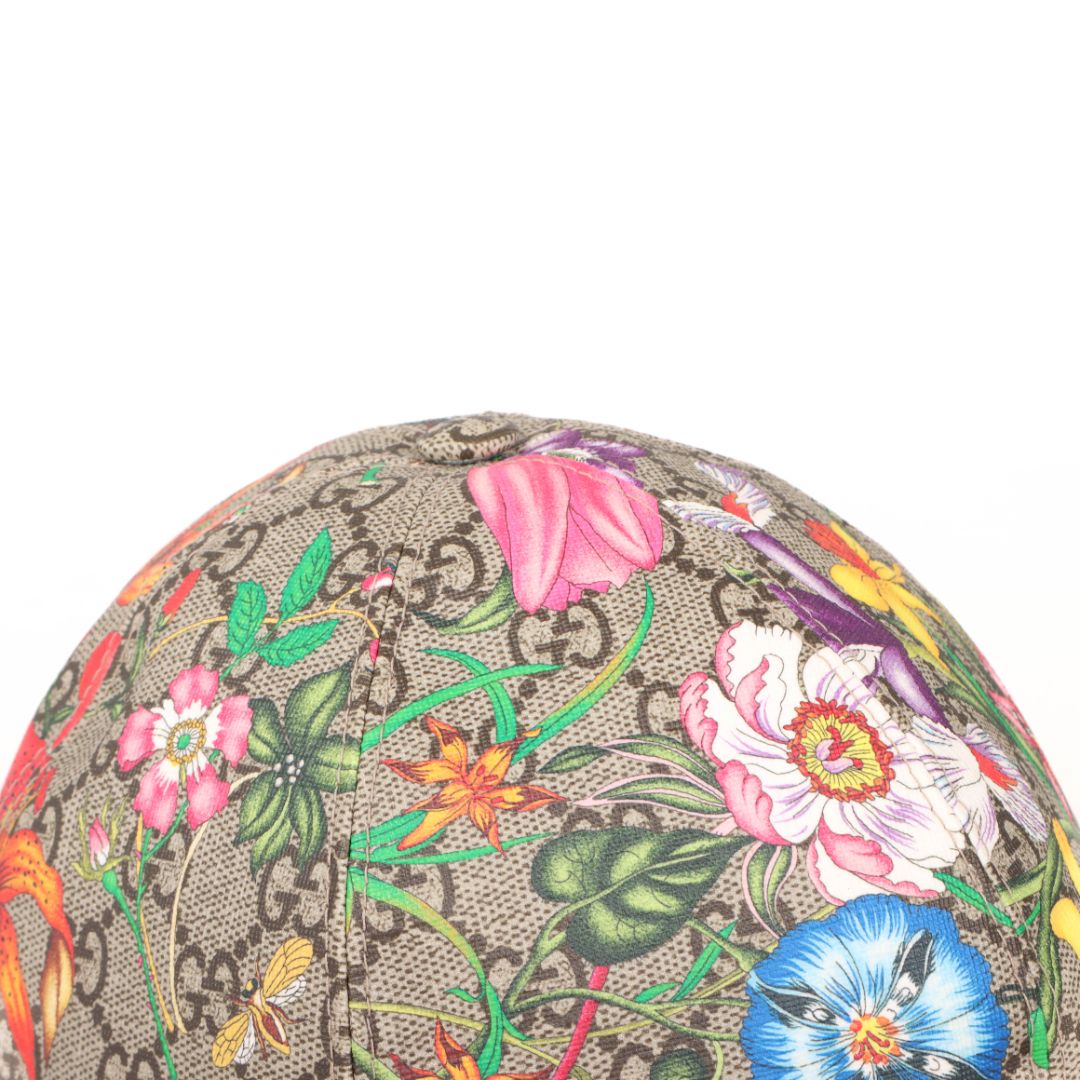 Gucci GG Embossed Floral Baseball Cap