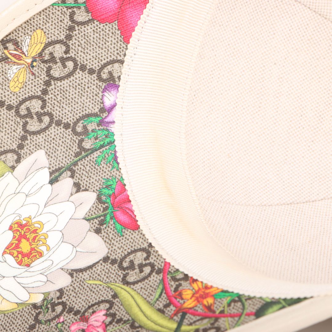 Gucci GG Embossed Floral Baseball Cap