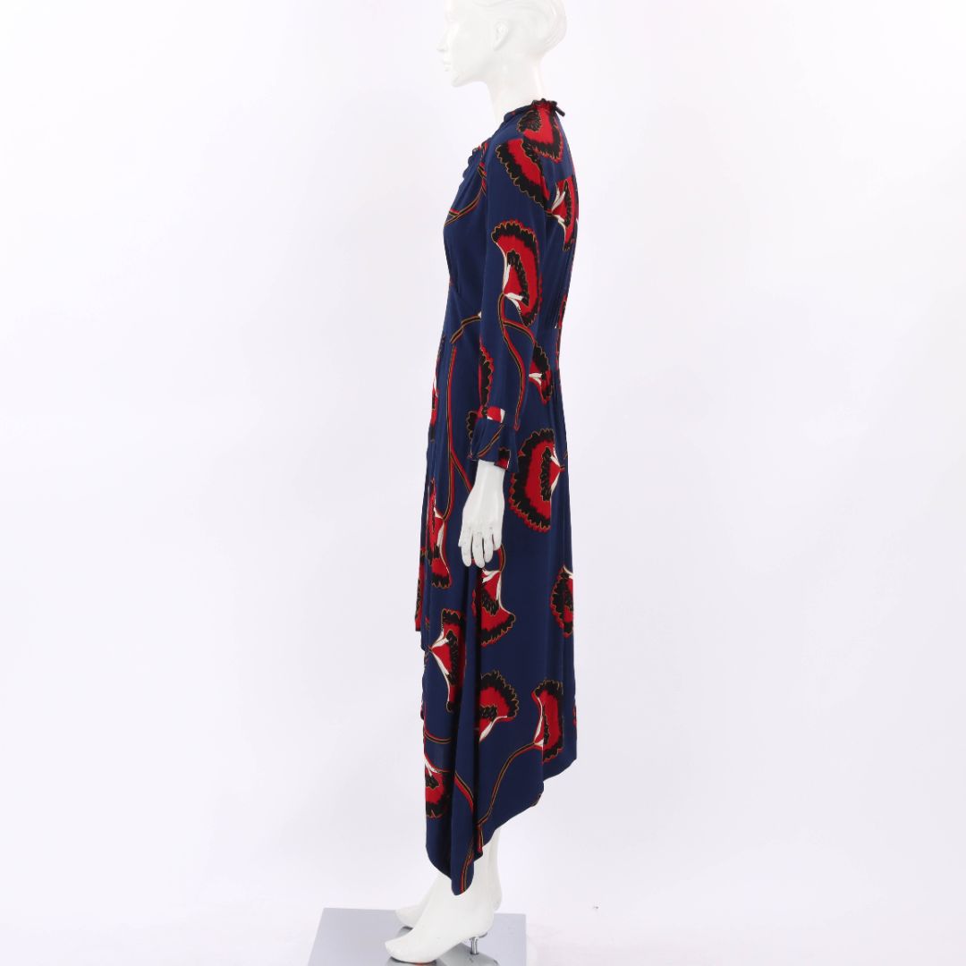 Ba&Sh Lalie Floral Midi Dress Size 2