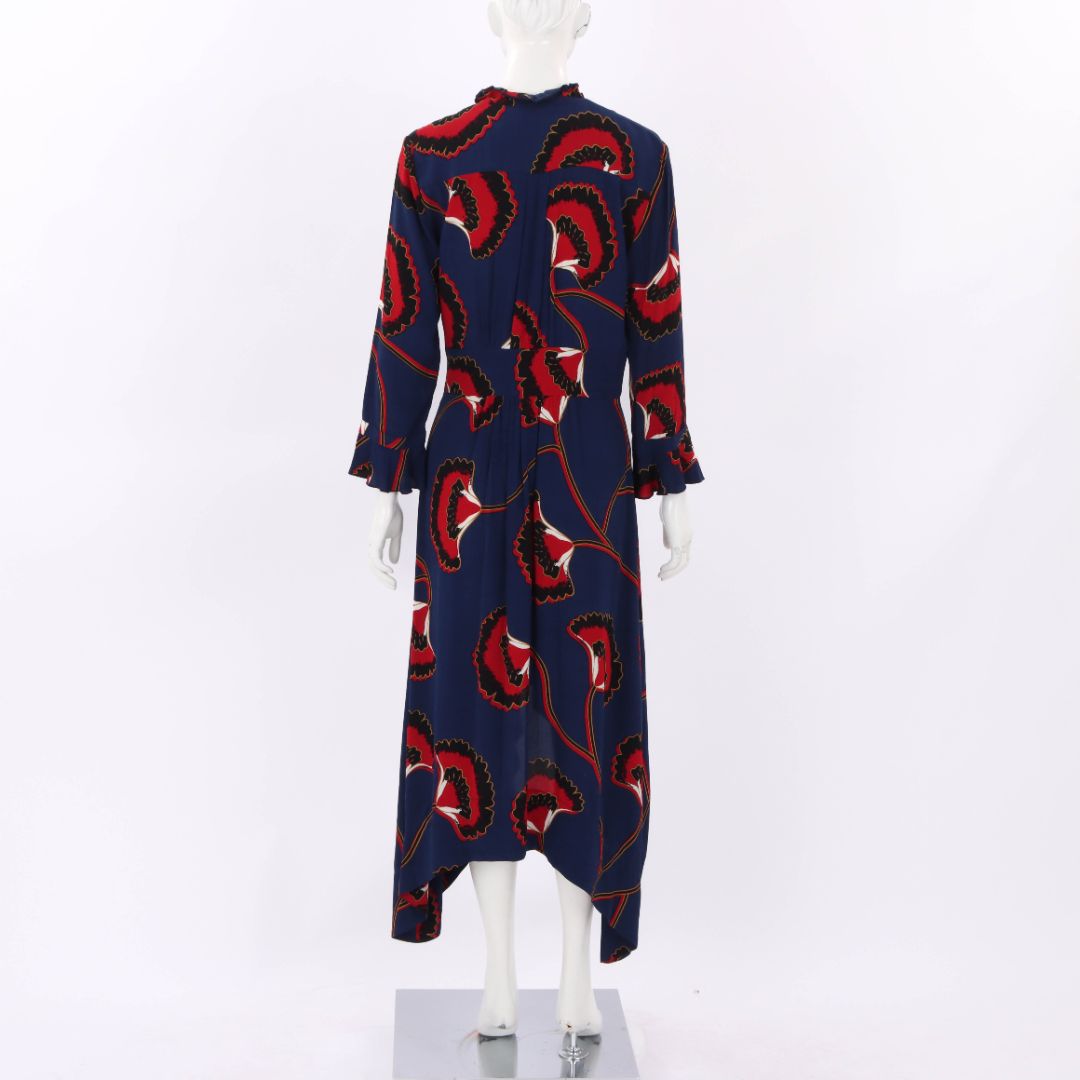 Ba&Sh Lalie Floral Midi Dress Size 2