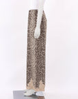 Elisa Cavaletti Leopard Print Pants Size IT 44 | AU 12