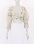 Zimmermann 'Acacia' Pleated Bodice Size 3