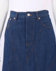 Maje Jerry Denim Maxi Skirt Size FR 38 | AU 10