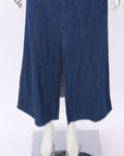 Maje Jerry Denim Maxi Skirt Size FR 38 | AU 10