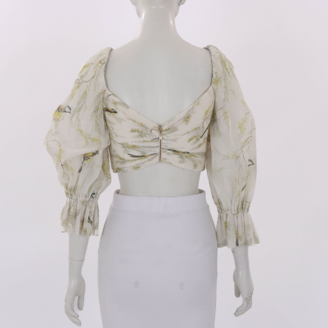 Zimmermann 'Acacia' Pleated Bodice Size 3
