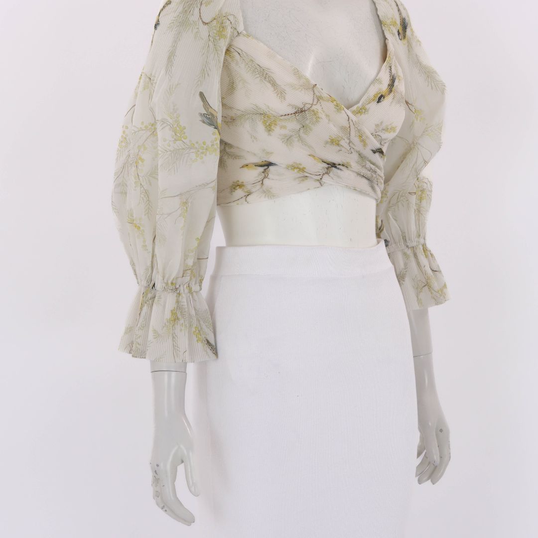 Zimmermann 'Acacia' Pleated Bodice Size 3