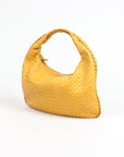 Bottega Veneta Leather Intrecciato Woven Hobo Bag Size Large