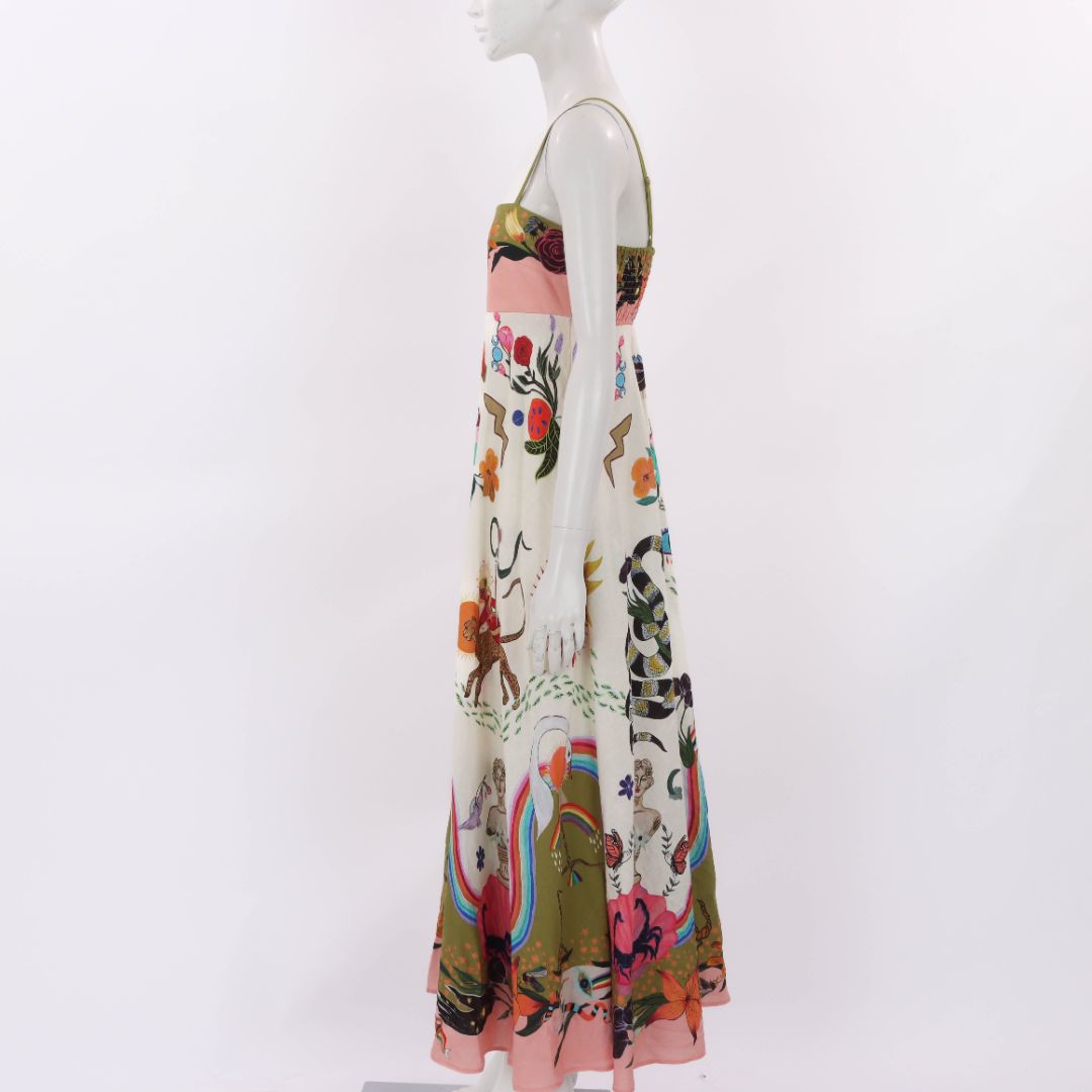 Alemais 'Evergreen' Sundress Size 10