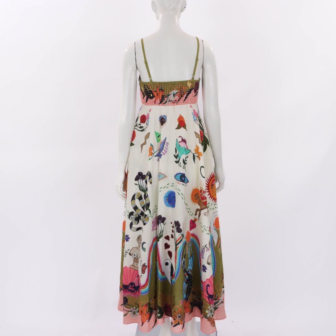 Alemais 'Evergreen' Sundress Size 10