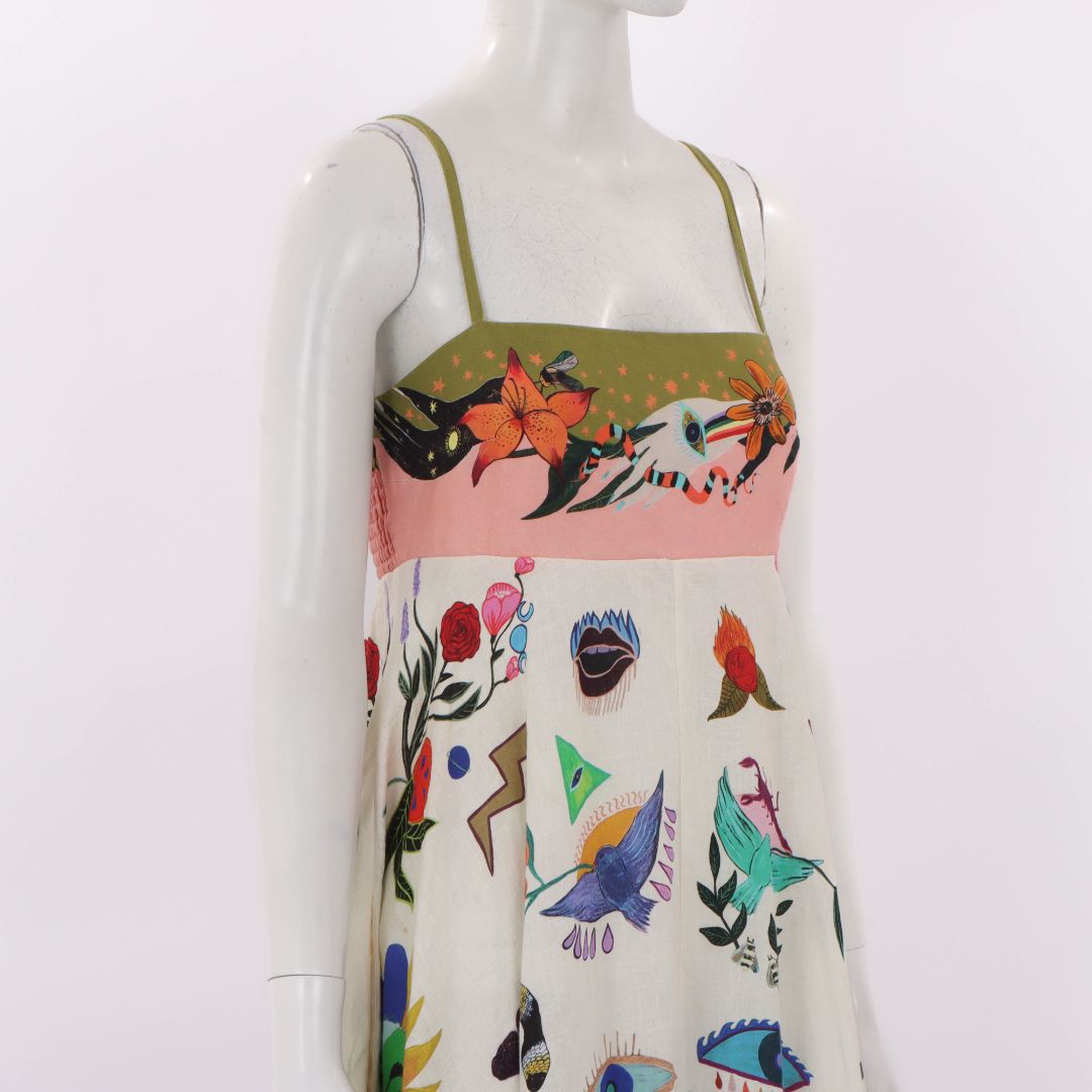 Alemais 'Evergreen' Sundress Size 10