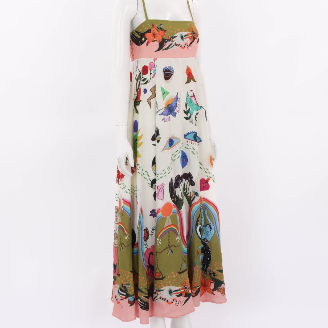 Alemais 'Evergreen' Sundress Size 10