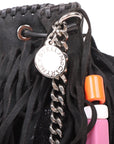 Stella McCartney Falabella Small Fringe Bead Bucket Bag