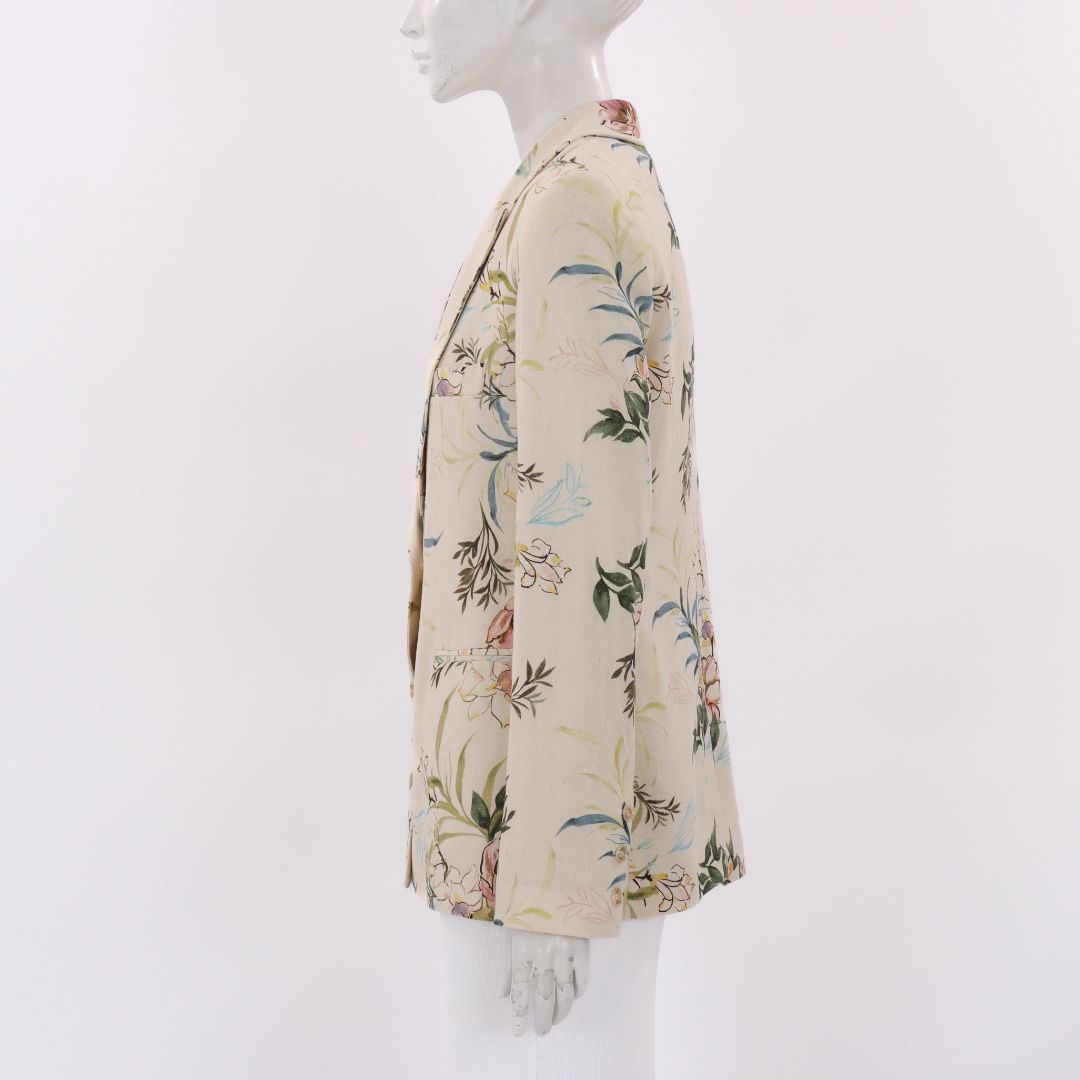 La Jaquette Floral Blazer Size FR 38 | AU 10