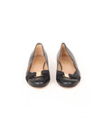 Salvatore Ferragamo Leather Vara Bow Flats Size 9.5