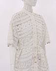 Zimmermann 'Shelly' Embroidered Mini Shirt Dress Size 1
