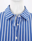 Casey Casey Cotton Striped Top Size S