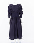 Zimmermann Cotton Shirred Midi Dress Size 3