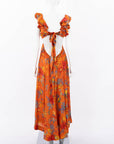 Zimmermann 'Ginger' Frill Midi Dress Size 2