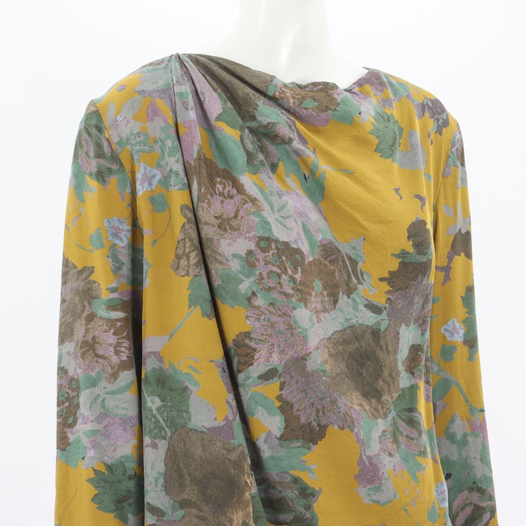Dries Van Noten Printed Long Sleeve Top Size 38 | AU 10