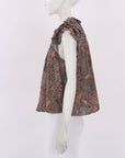Ulla Johnson Alva Floral Top Size US 4 | AU 8