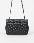 Chanel Medium Leather Chevron Quilted Flap Bag