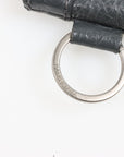 Balenciaga Leather Motorcross Classic Clip Clutch