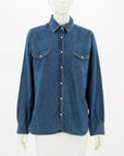 Scanlan Theodore Denim Shirt Size 8