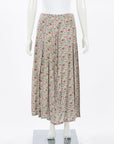 Rixo London 'Georgia' Floral Midi Skirt Size Small