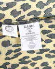 Ganni 'Bijou' Leopard Print Wrap Dress Size 38 | AU 10