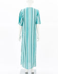 Jac + Jack Cotton Stripe Midi Dress Size 6