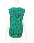 Isabel Marant Print Sleeveless Top Size FR 38 | AU 10