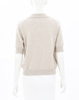 Lisa Yang Cashmere Knit V Neck Top Size 1