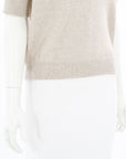 Lisa Yang Cashmere Knit V Neck Top Size 1