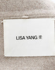 Lisa Yang Cashmere Knit V Neck Top Size 1