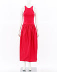 Esse Cotton Drop Waist Midi Dress Size 8