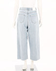 Zimmermann Wide Leg Cropped Jeans Size 1