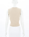 Jacquemus Ribbed Knit Knot Top Size FR 36 | AU 8