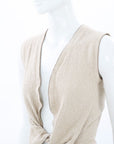 Jacquemus Ribbed Knit Knot Top Size FR 36 | AU 8