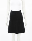 Scanlan Theodore Crepe Knit A Line Skirt Size Small