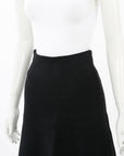 Scanlan Theodore Crepe Knit A Line Skirt Size Small