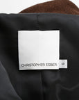 Christopher Esber Infinity Cutout Blazer Size 6