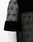 Red Valentino Lace Velvet Top Size Medium