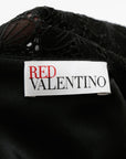 Red Valentino Lace Velvet Top Size Medium