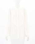 Lee Mathews Sheer Long Sleeve Top Size 2