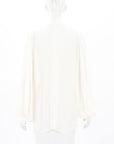 Lee Mathews Sheer Long Sleeve Top Size 2